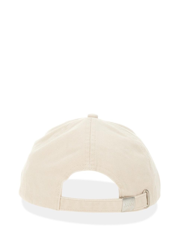 가니 SS25 GANNI Hats A5861_135 WHITE