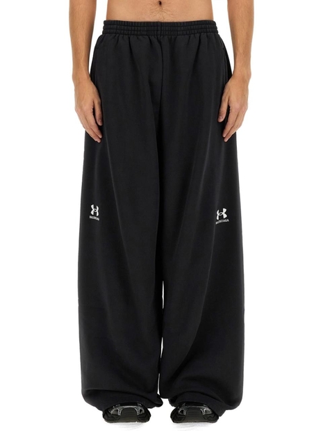 발렌시아가 SS25 UNDER ARMOUR® BAGGY SWEATPANTS 809709_TRVB89034 BLACK