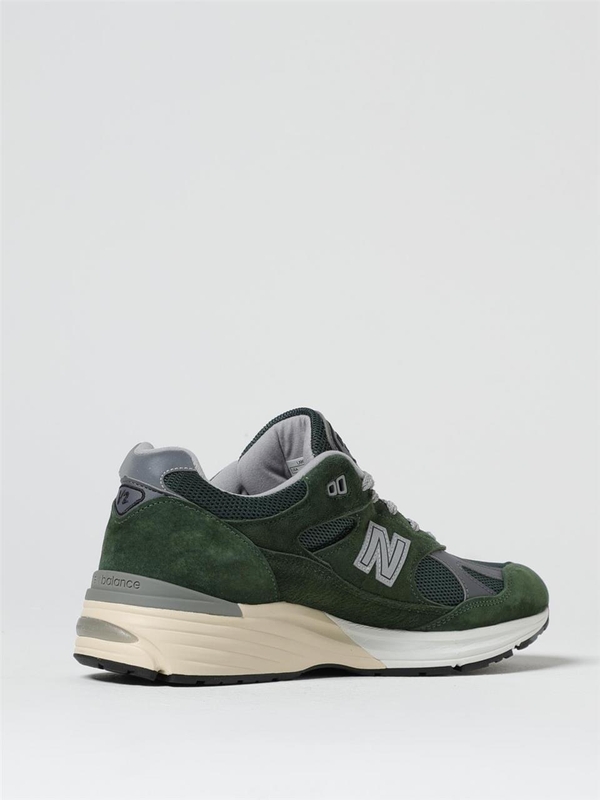 뉴발란스 FW24 Sneakers Made in UK 991v2 New Balance in camoscio e mesh U991GR2 Anthracite