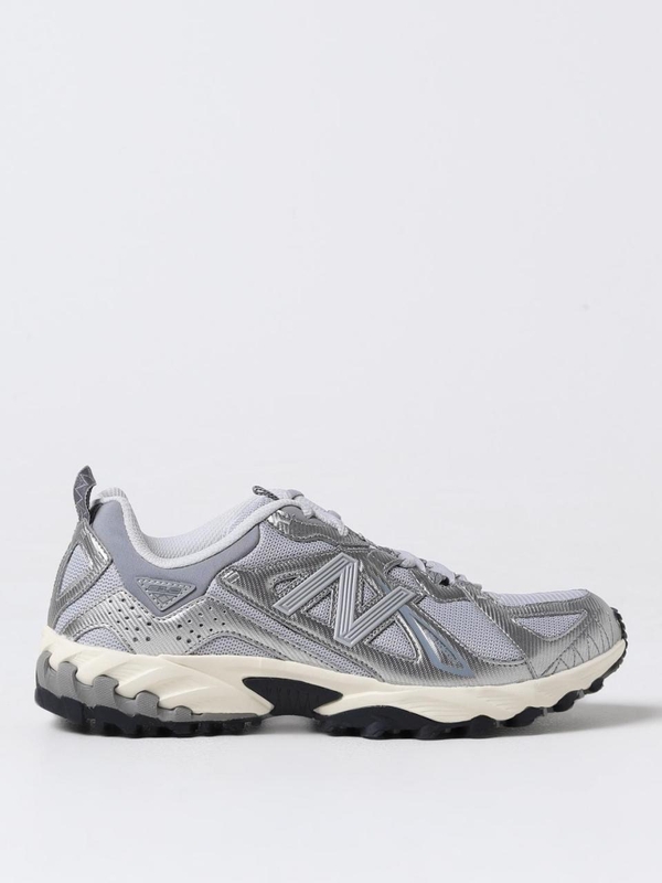 뉴발란스 FW24 New Balance 610 Sneakers in mesh and laminated synthetic leather ML610TAU Silver