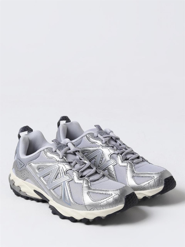 뉴발란스 FW24 New Balance 610 Sneakers in mesh and laminated synthetic leather ML610TAU Silver