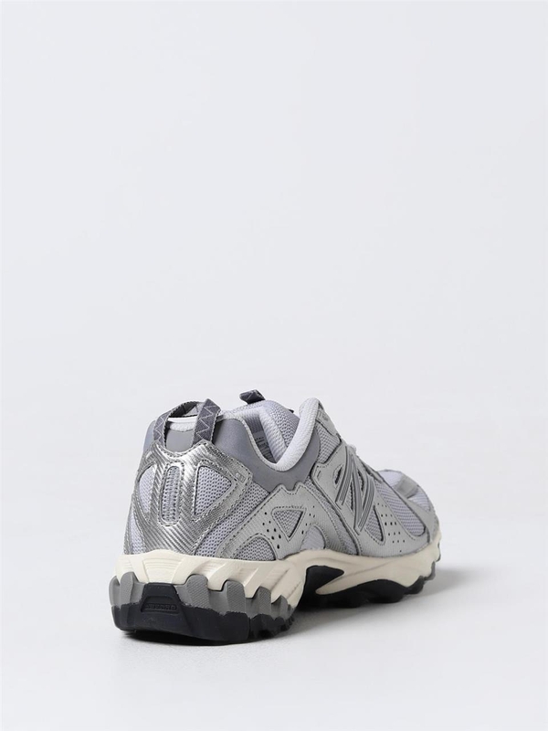 뉴발란스 FW24 New Balance 610 Sneakers in mesh and laminated synthetic leather ML610TAU Silver