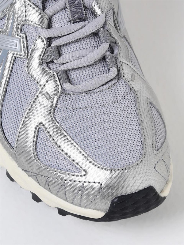 뉴발란스 FW24 New Balance 610 Sneakers in mesh and laminated synthetic leather ML610TAU Silver