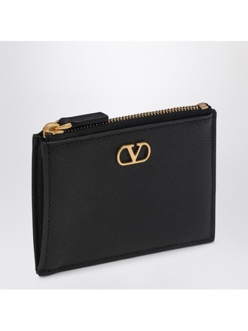 발렌티노 가라바니 SS25 Valentino Garavani Vlogo Signature black wallet 6W2P0AK9SNP Black