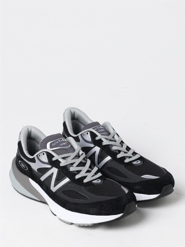 뉴발란스 FW24 Sneakers 990 New Balance in camoscio e mesh M990BK6 Black