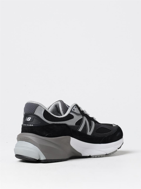 뉴발란스 FW24 Sneakers 990 New Balance in camoscio e mesh M990BK6 Black