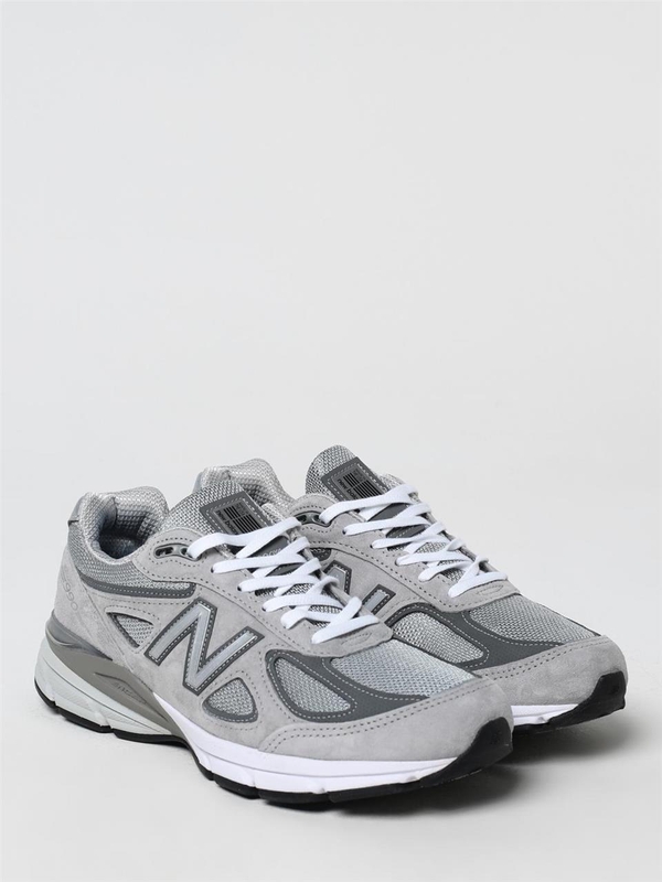 뉴발란스 FW24 Sneakers Made in USA 990v4 New Balance in camoscio e mesh U990GR4 Gray