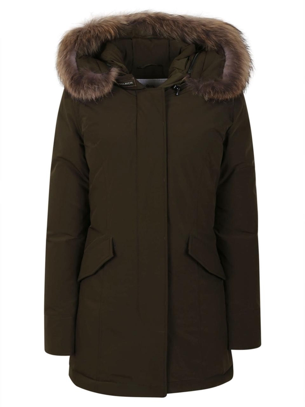 울리치 FW24 LUXURY ARCTIC RACCOON PARKA CFWWOU0652 FRUT3128 Green