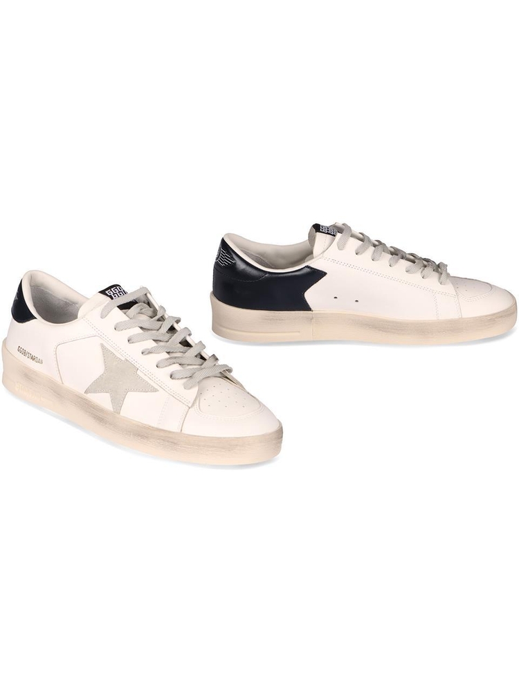 골든구스 FW24 Stardan Low-top sneakers GMF00128F000567_10509 White