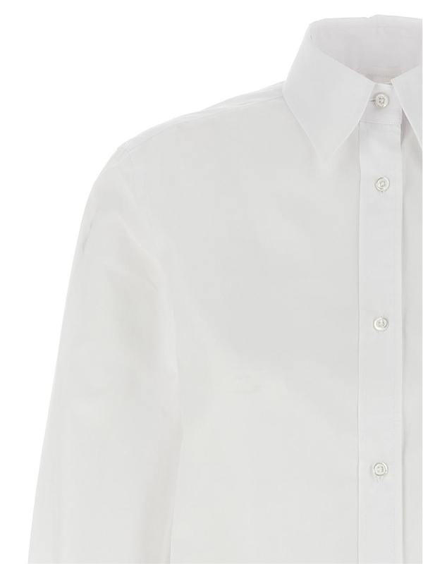 톰 브라운 SS25 Pleated shirt FLL190A03113100 White