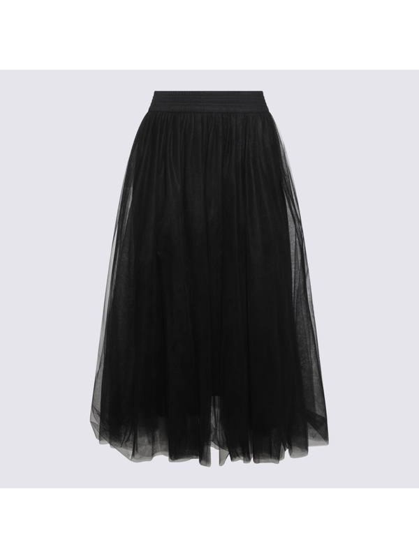 파비아나필리피 SS25 Fabiana Filippi Skirts Black GND265F367L186825 Black