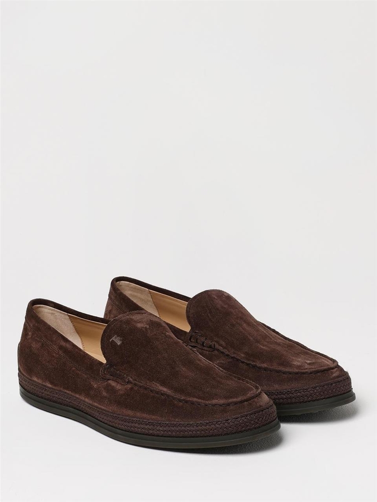 토즈 SS25 Tods Mens Shoes XXM0TV0AJ30RE0 9995 Dark Brown