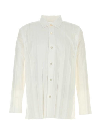 이세이미야케 FW24 HOMME PLISSE ISSEY MIYAKE SHIRTS HP48FJ311 01 White