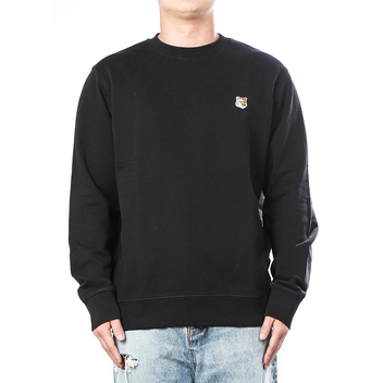 [메종키츠네] 24FW (LM00301KM0001 BLACK) 남성 폭스 헤드 맨투맨