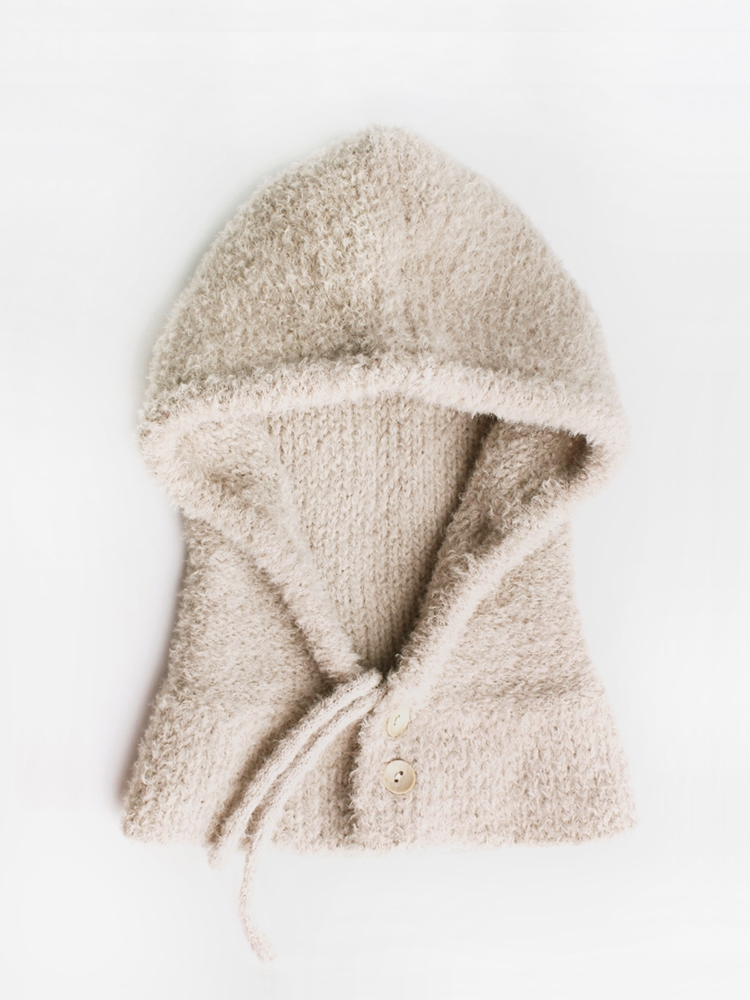 Cozy wool knit balaclava hood 울니트 바라클라바 후드