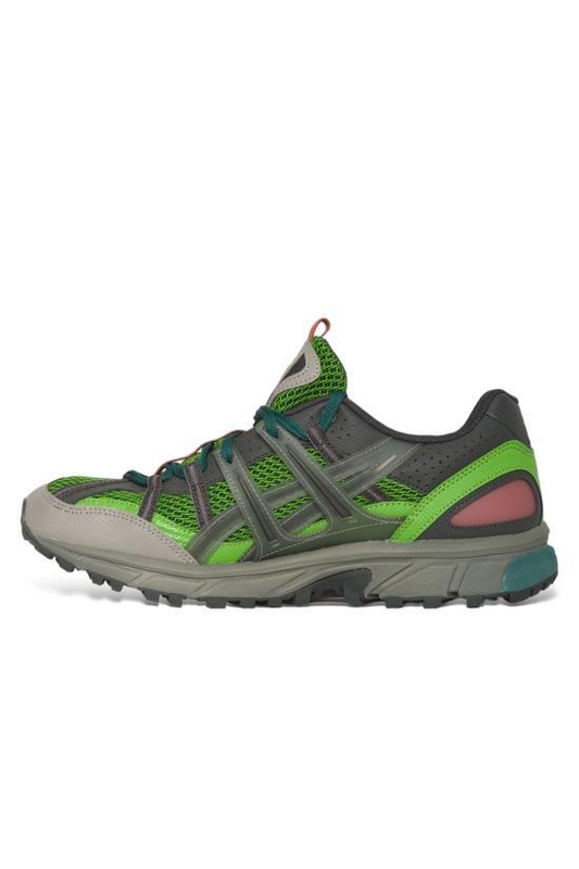 [해외배송] 24FW 아식스 스니커즈 1203A488 300 PIQUANT GREEN GRAPHITE GREY Grey