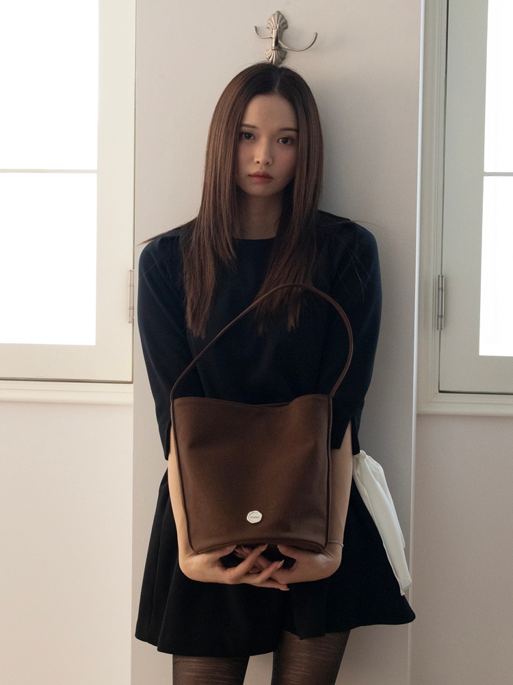 shopper suede bag_brown