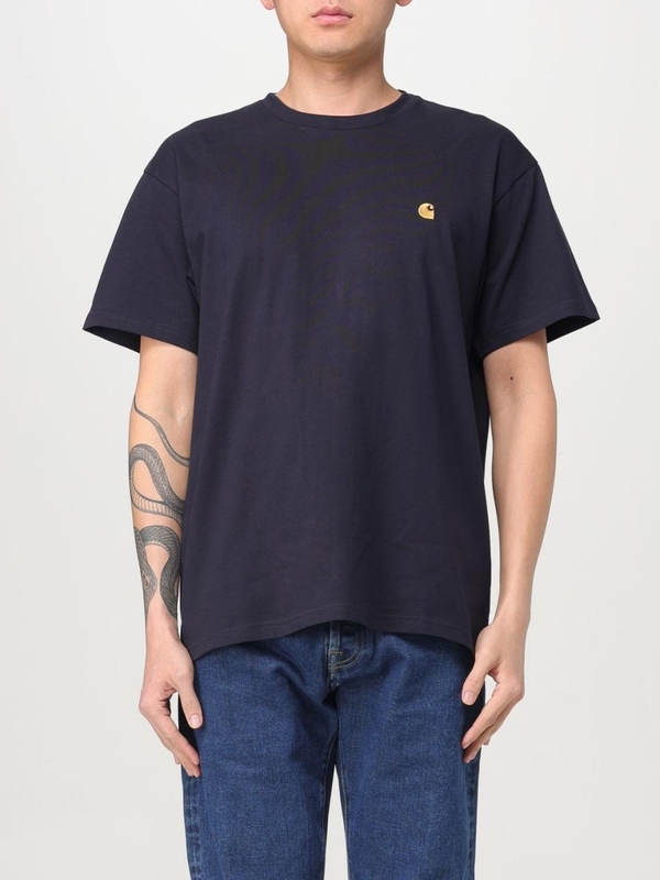 칼하트 SS25 T-shirt uomo Carhartt Wip I026391 00HXX Navy Blue