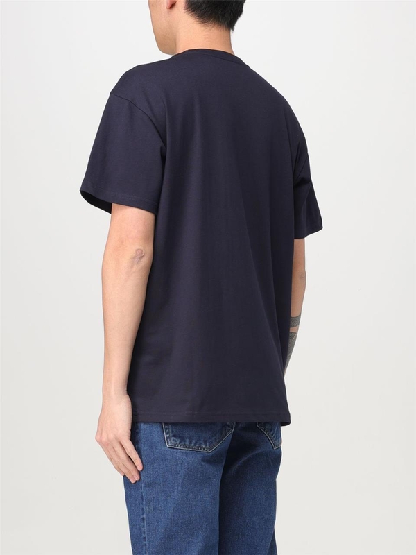 칼하트 SS25 T-shirt uomo Carhartt Wip I026391 00HXX Navy Blue