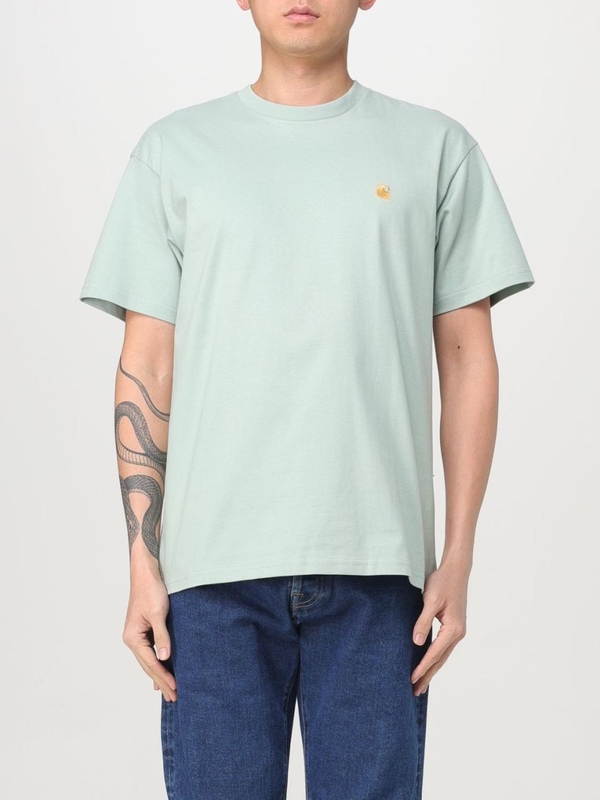 칼하트 SS25 T-shirt uomo Carhartt Wip I026391 2O2XX Green