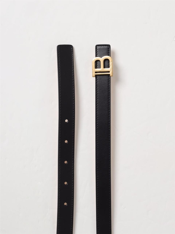 발망 SS25 Balmain womens belt EN1WJ000LVTL 0PA Black