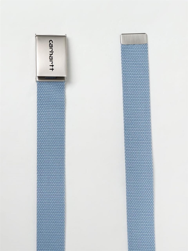 칼하트 SS25 Carhartt Wip Mens Belt I019176 0F4XX Light Blue