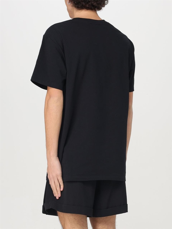 발망 SS25 T-shirt uomo Balmain EH1EG010BC86 EAP Black