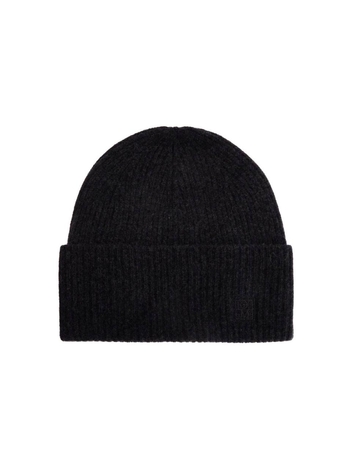 토템 SS25 charcoal melange ribbed wool beanie 251 WSH0034 YA0004 CHARCOAL MELANGE