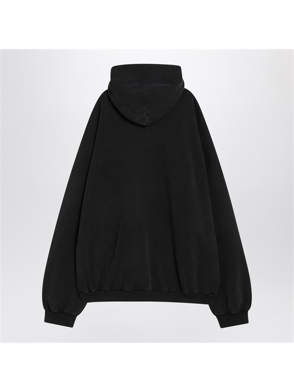 발렌시아가 SS25 Balenciaga Sweatshirt I Love Paris & Balenciaga black 803265TRVM6 Black