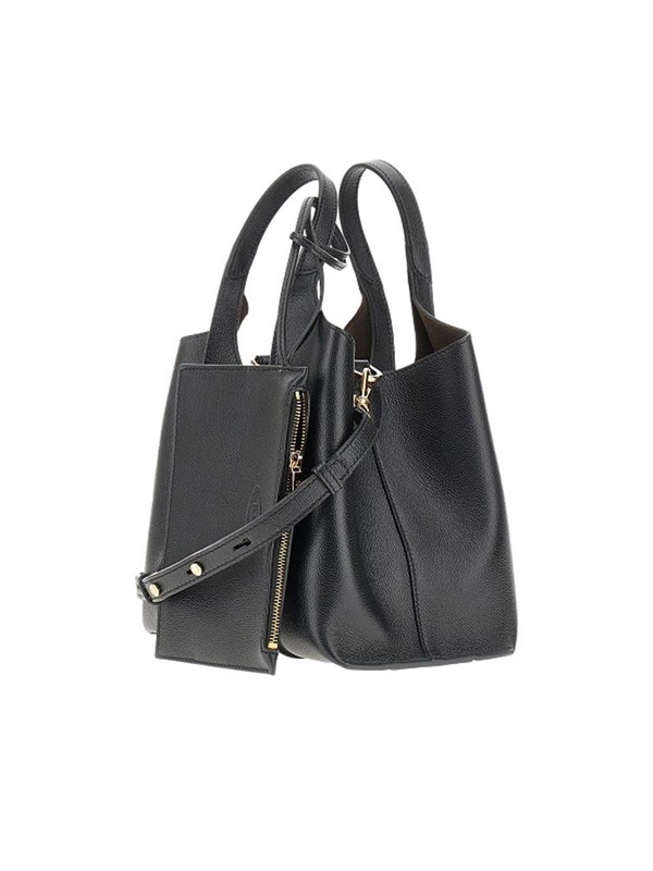 토즈 SS25 TODS LEATHER BAG XBWTSBA9100Q8EB999-B999 Black