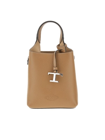 토즈 SS25 TODS LEATHER BAG XBWAPAT9000QRI2L64-2L64 Beige