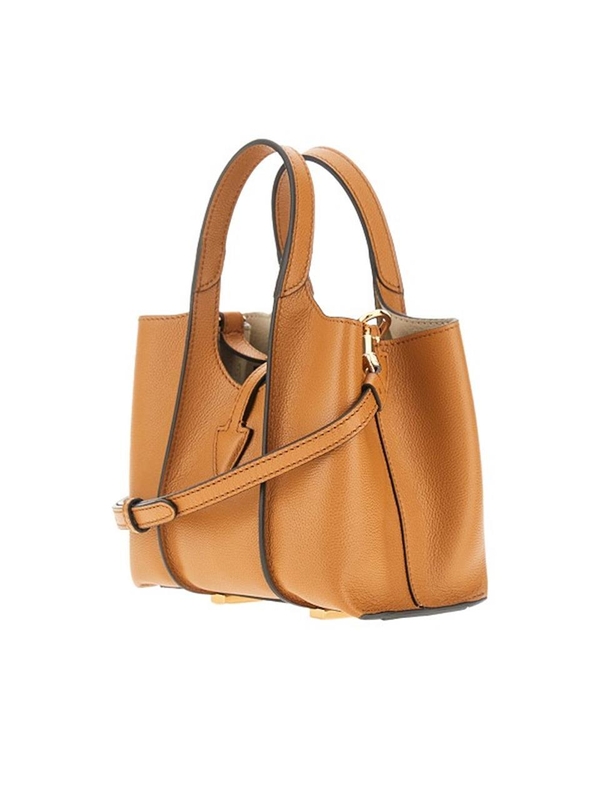 토즈 SS25 TODS LEATHER BAG XBWTSBA0000Q8ES410-S410 Brown