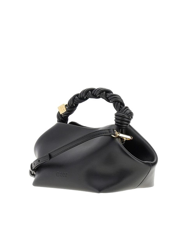 가니 SS25 GANNI LEATHER BAG A5241.099-099 Black