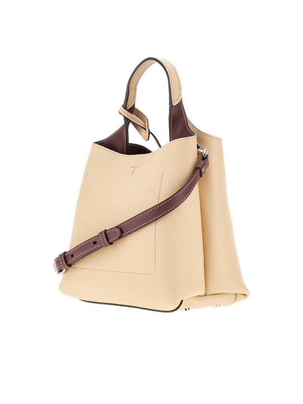 토즈 SS25 TODS LEATHER BAG XBWAPAA9100QNK6O44-6O44 Beige