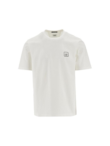 씨피 컴퍼니 SS25 CP COMPANY T-SHIRT 18CLTS049A006370W103-103 White