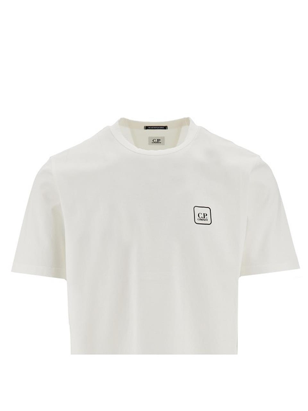 씨피 컴퍼니 SS25 CP COMPANY T-SHIRT 18CLTS049A006370W103-103 White