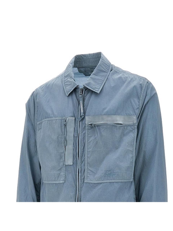 씨피 컴퍼니 SS25 CP COMPANY SHIRT 18CMOS092A005904G872-872 Blue