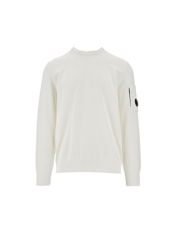 씨피 컴퍼니 SS25 CP COMPANY KNITWEAR 18CMKN086A006323O103-103 White