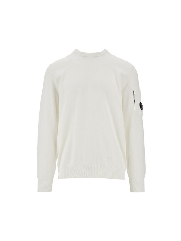 씨피 컴퍼니 SS25 CP COMPANY KNITWEAR 18CMKN086A006323O103-103 White