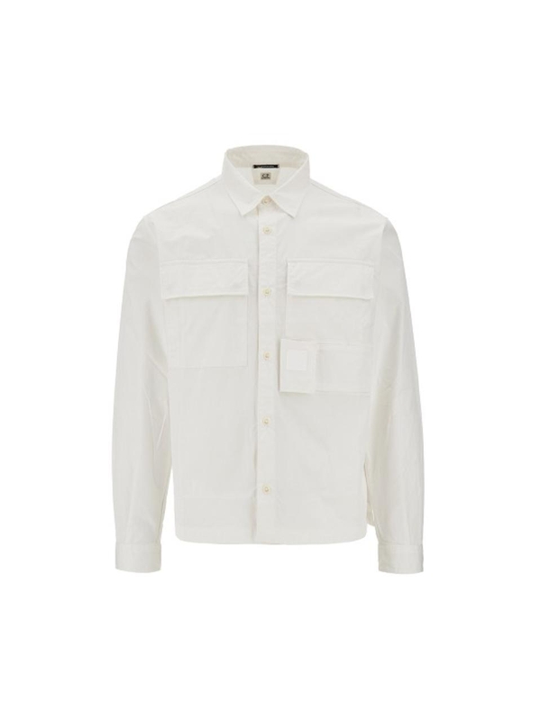 씨피 컴퍼니 SS25 CP COMPANY SHIRT 18CLSH025A006472A103-103 White