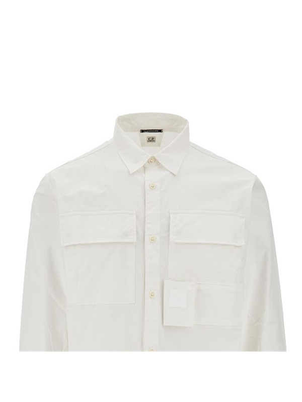 씨피 컴퍼니 SS25 CP COMPANY SHIRT 18CLSH025A006472A103-103 White