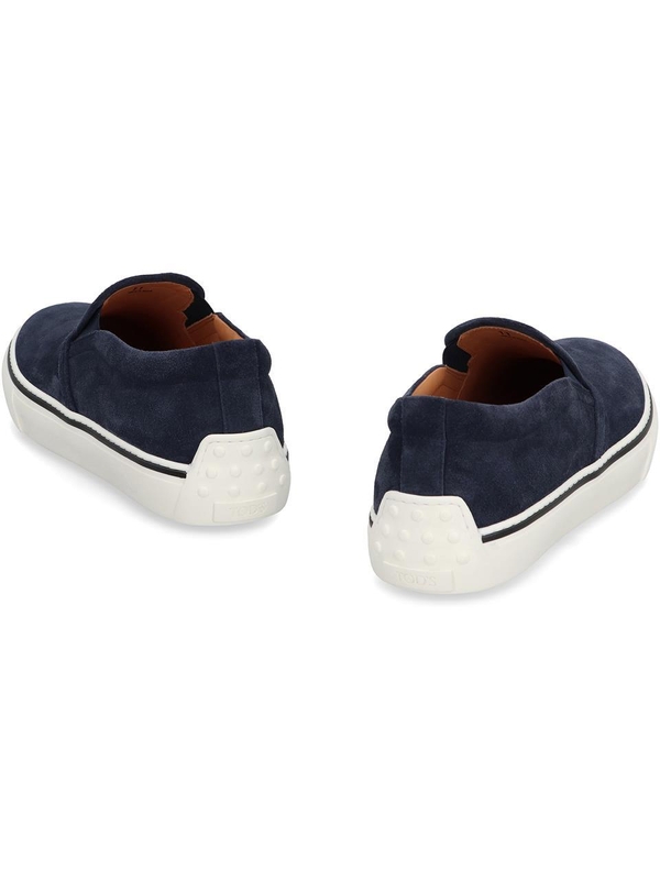 토즈 SS25 Slip-on sneakers in suede XXM03E0IX70RE0_U820 blue