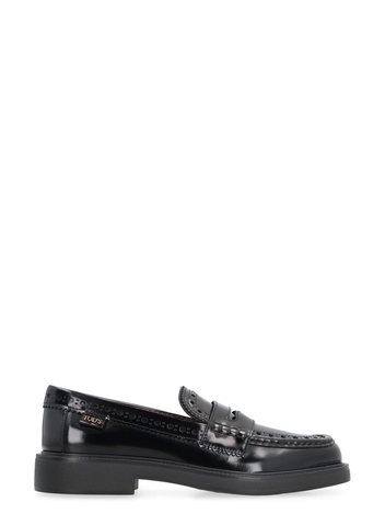 토즈 FW24 Leather loafers XXW20L0IM50SHA_B999 black