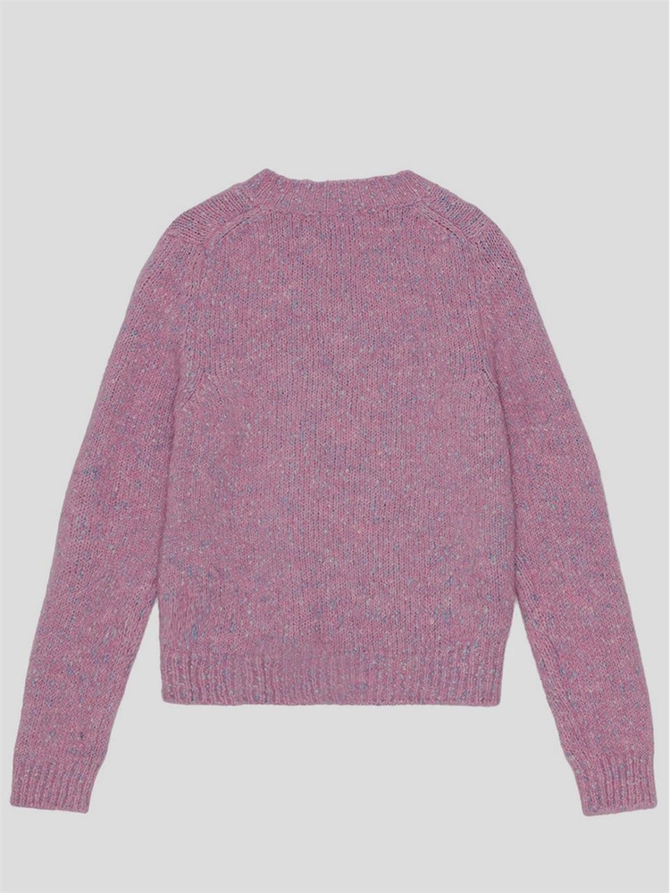 가니 FW24 Ganni Knit K2318295 Roseviolet