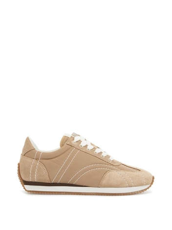 토템 SS25 sneakers in recycled polyamide sand with suede finish 251 WAS1544 FB0137 SAND