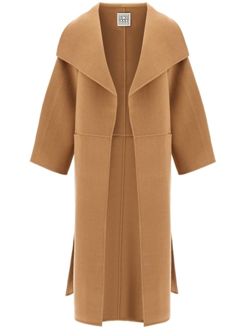 토템 SS25 signature wool-cashmere coat 211 110 717 CAMEL