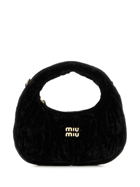 미우미우 SS25 MIU MIU HANDBAGS 5BP0782CVH F0002 Black