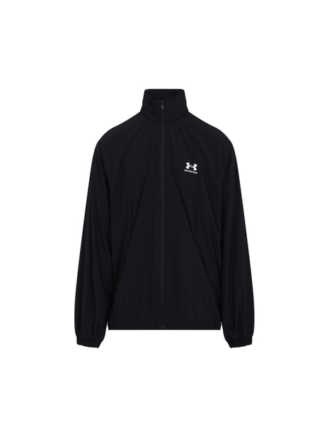 발렌시아가 SS25 Balenciaga Under Armour Windbreaker Jacket 814127.TQO35 Black