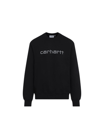 칼하트 SS25 Carhartt Rivet Script Sweater I03441589XX Black