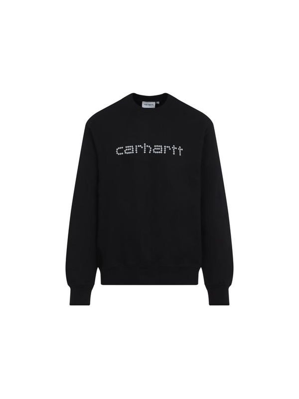 칼하트 SS25 Carhartt Rivet Script Sweater I03441589XX Black